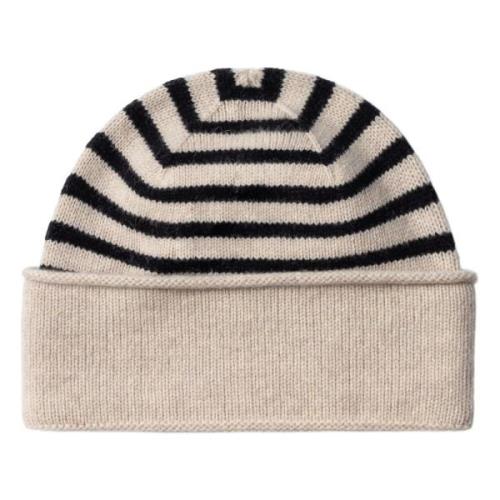 Sort Barley Stripe Marseille Beanie