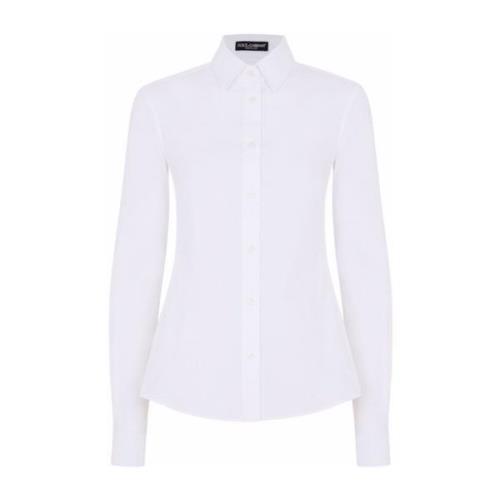 Naturlig Hvit Skjorte for Kvinner