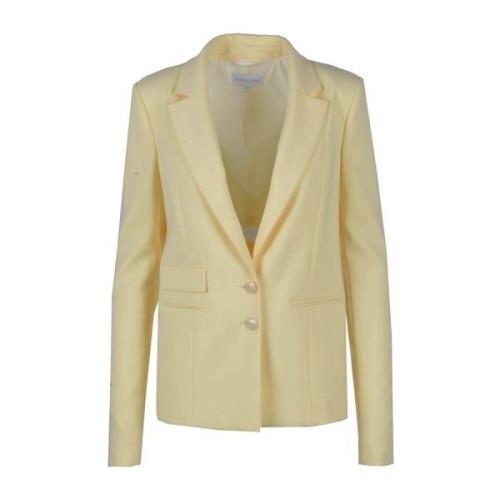 Gul Blazer for Kvinner