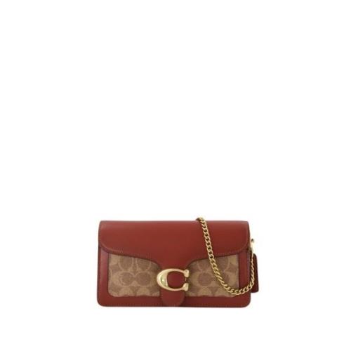 Kjede Clutch Crossbody - Tan Rust