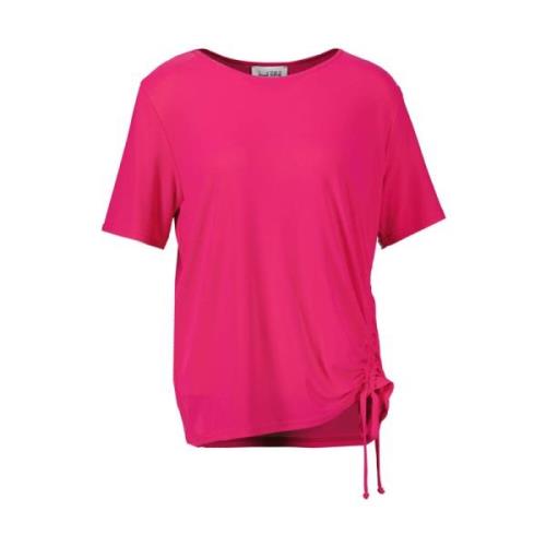 Rosa T-skjorte med Folder