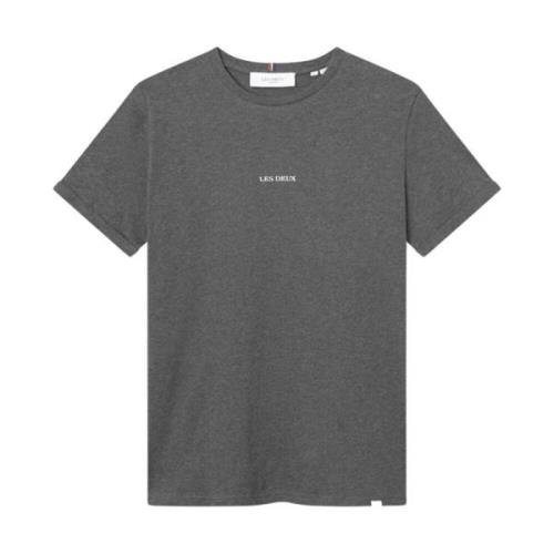 Charcoal Melange/White Lens T-Shirt