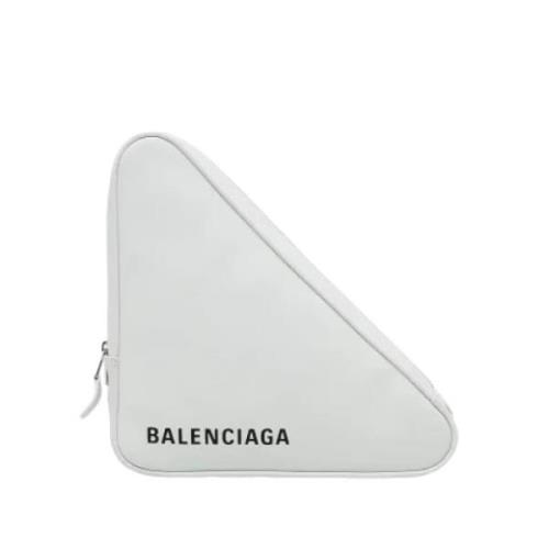 Pre-owned Hvit skinn Balenciaga clutch