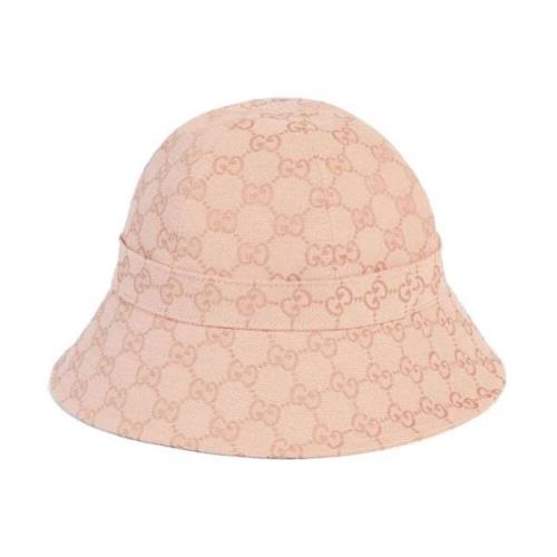 Rosa GG-Canvas Bucket Hat