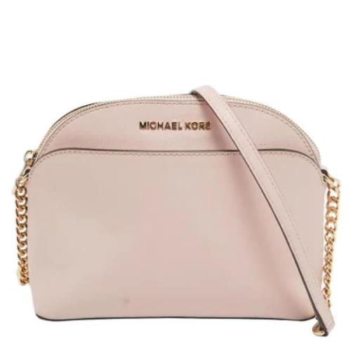 Pre-owned Rosa skinn Michael Kors Crossbody Bag