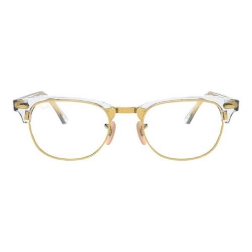 Elegant Crystal Gold Eyewear Frames