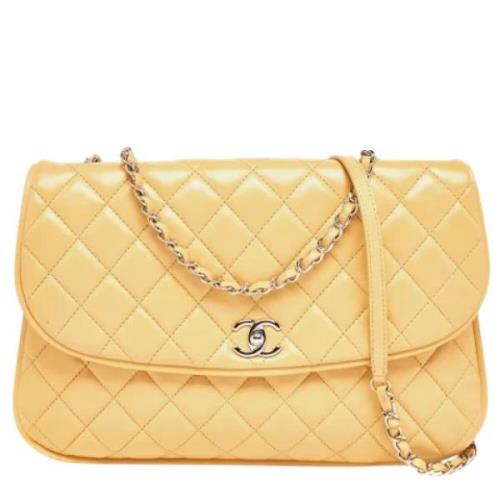 Pre-owned Gul Leather Chanel Flap Bag