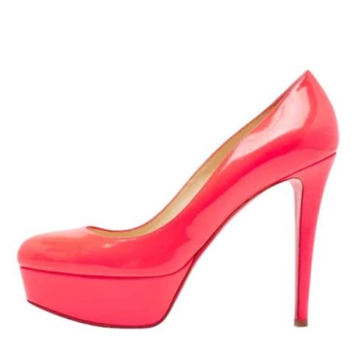 Pre-owned Rosa skinn Christian Louboutin haeler