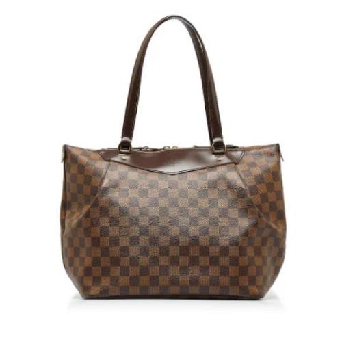 Pre-owned Brunt stoff Louis Vuitton Westminster