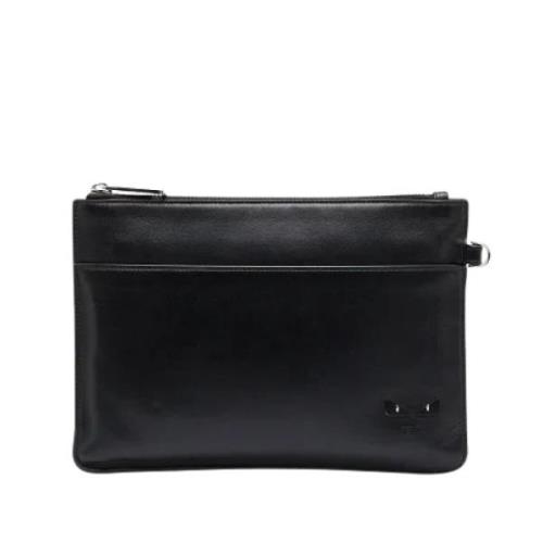 Pre-owned Svart skinn Fendi Clutch