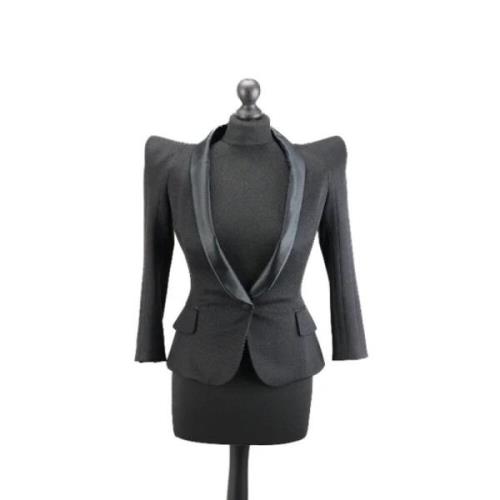 Pre-owned Svart ull Balmain Blazer