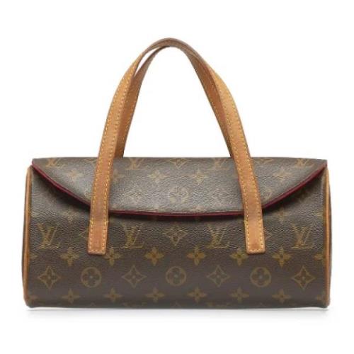 Pre-owned Brunt skinn Louis Vuitton Sonatine