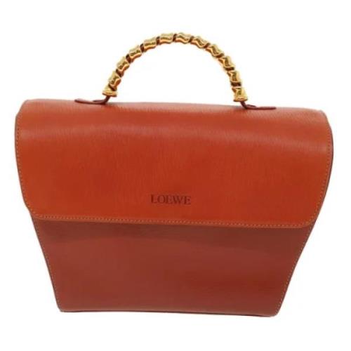 Pre-owned Rød Leather Loewe veske