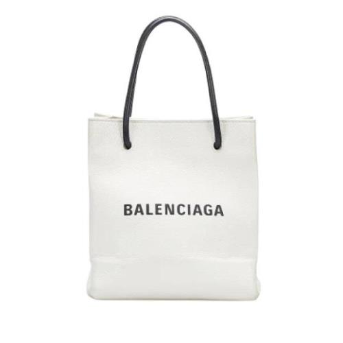 Pre-owned Hvit skinn Balenciaga Tote