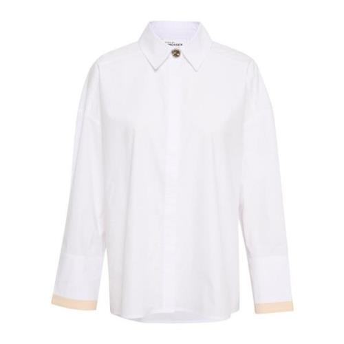 Nillakb Skjorte Bluser - Bright White