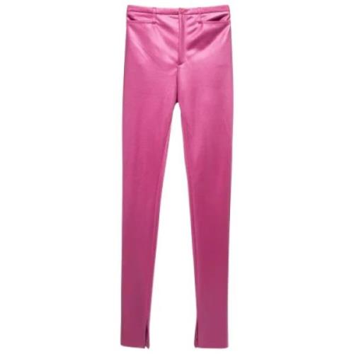 Pre-owned Rosa stoff Balenciaga bukser