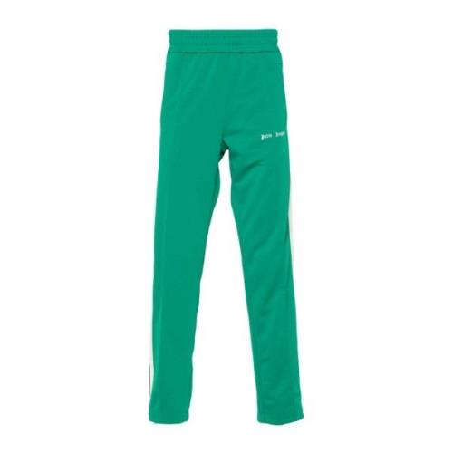 Grønne bukser med side stripe detaljer