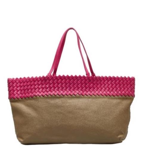 Pre-owned Rosa skinn Bottega Veneta Tote