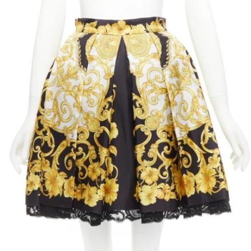 Pre-owned Gull Silke Versace skjort