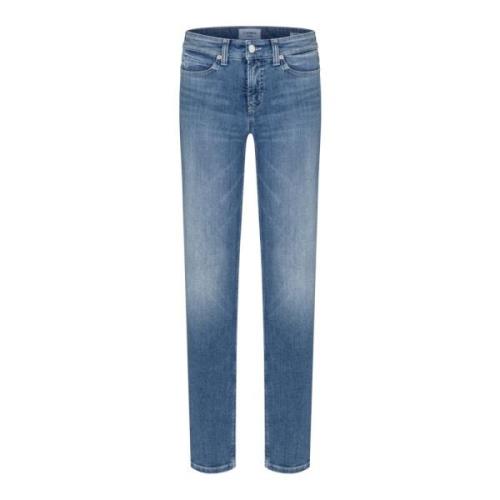 Smart Straight-Leg Jeans i Lys Denim