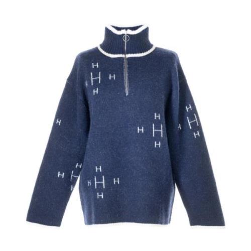 Allsidig Zip-genser med Signatur H-symboler