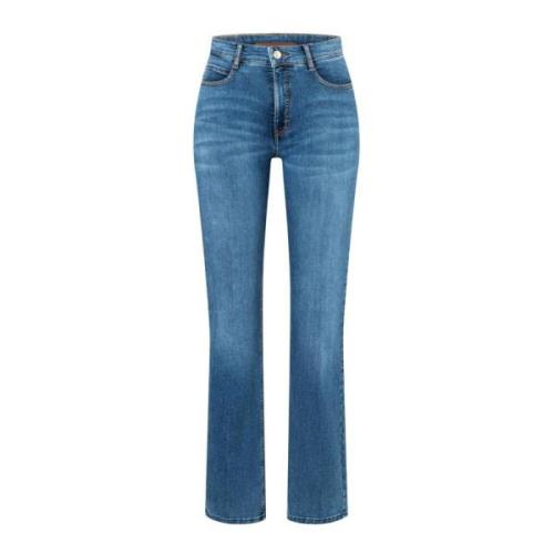 Boot Fringe Jeans - Medium Blue