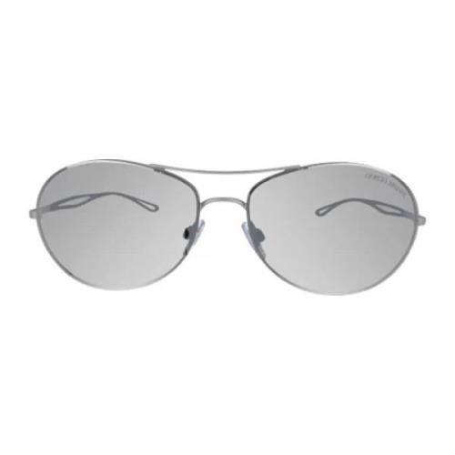 Pre-owned Grey Metal Armani solbriller