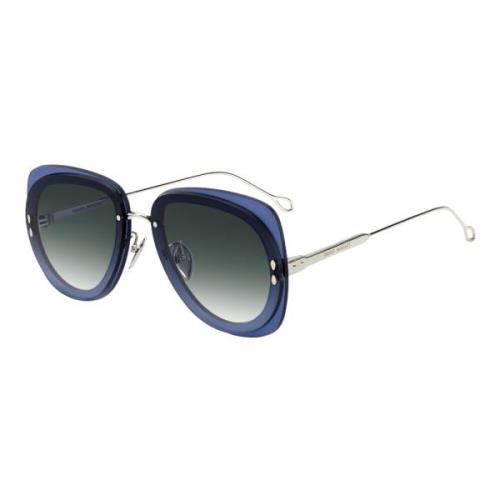 Sølvblå/Gråtonet solbriller