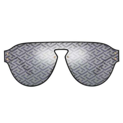 Svart/Grå Blå Monogram Solbriller