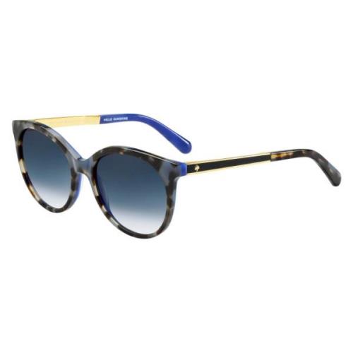 Amaya/S Sunglasses in Blue Havana/Navy Shaded