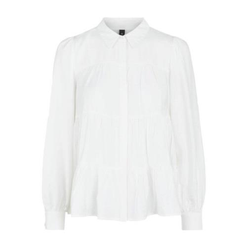Yaspala Ls Shirt S. - Star White