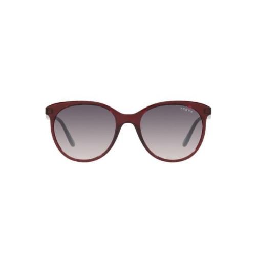 Transparent Bordeaux Sunglasses