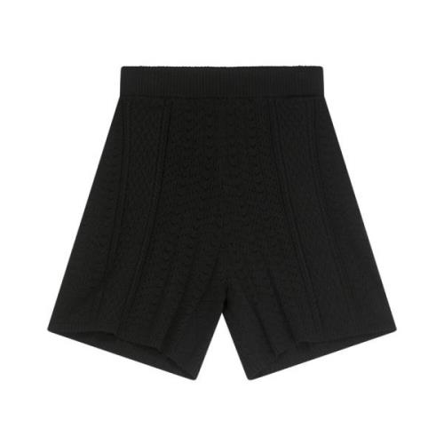 Black Arnie Says Casa Mix Knit Shorts