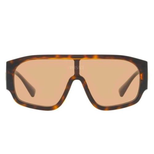 VE 4439 Sunglasses in Dark Havana/Light Brown