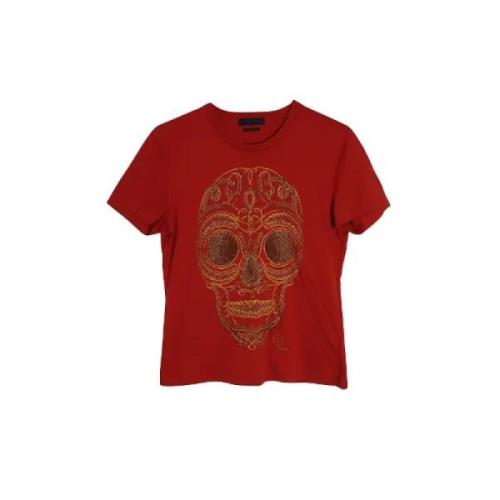 Pre-owned Rod bomull Alexander McQueen Top