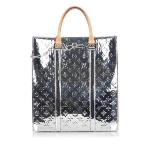 Pre-owned Solv lerret Louis Vuitton Sac Plat