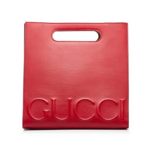 Pre-owned Rod Gucci Tote i skinn