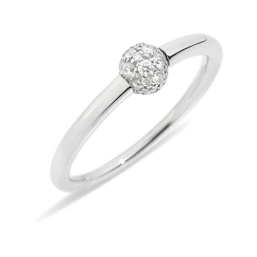Elegant diamant ring for kvinner