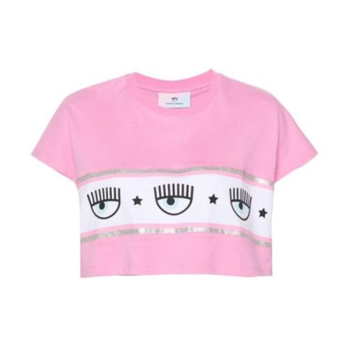 Rosa T-skjorter og Polos fra Chiara Ferragni