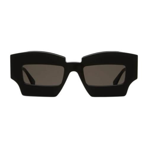 Luksuriøse svarte solbriller for kvinner