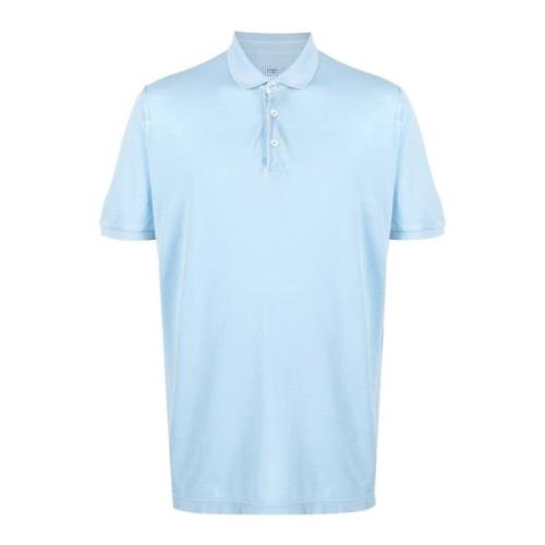 Lysblå Polo Skjorte
