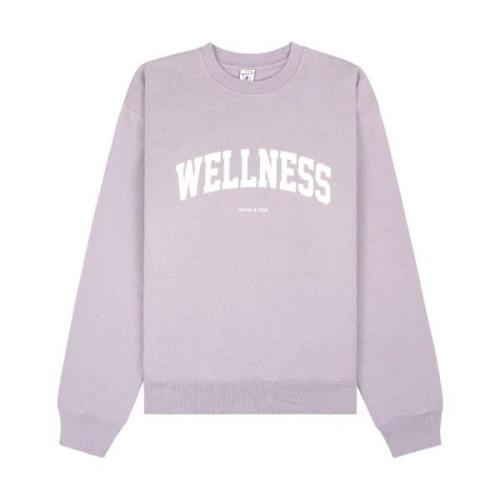 Faded Lilac White Ivy Crewneck