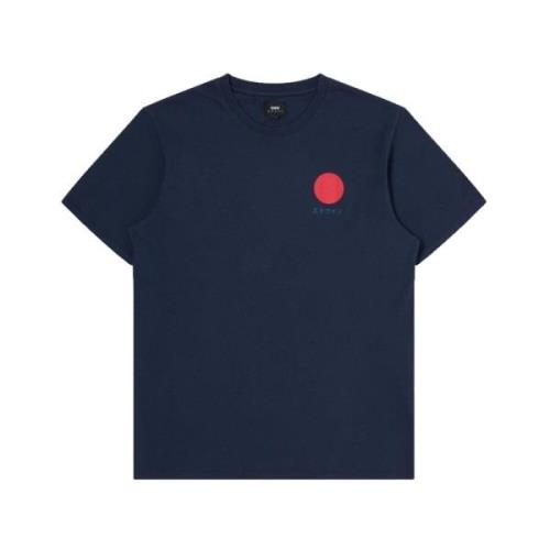 Japansk Sun T-skjorte Navy