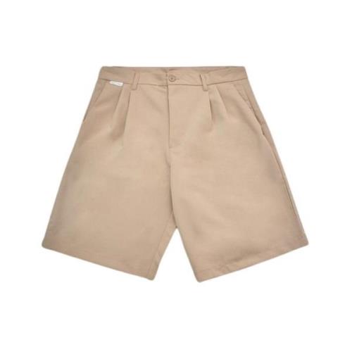 Casual Beige Shorts