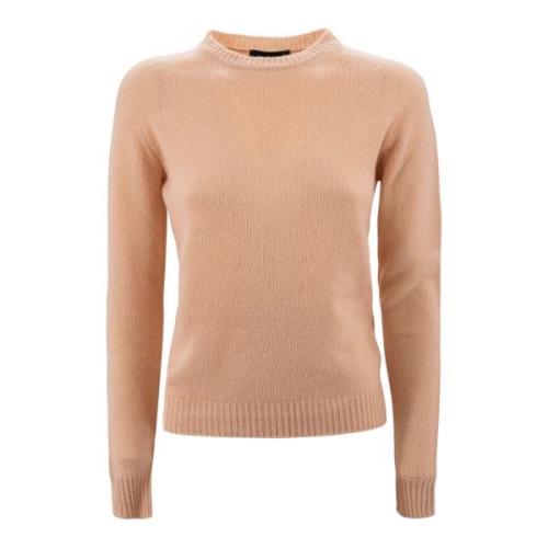 Cashmere Ribbestrikkede Sweaters