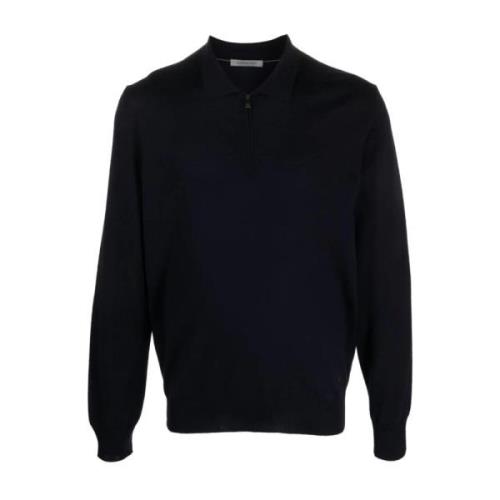 Ull Zip Polo Shirt, 100% Virgin Wool