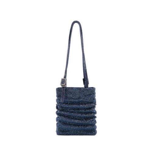 Lollo La Grande Skulderveske i Boyfriend Denim