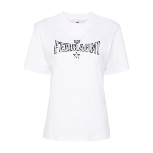 Hvite T-skjorter og Polos fra Chiara Ferragni