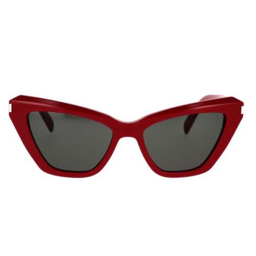 YSLew Wave Solbriller Rød