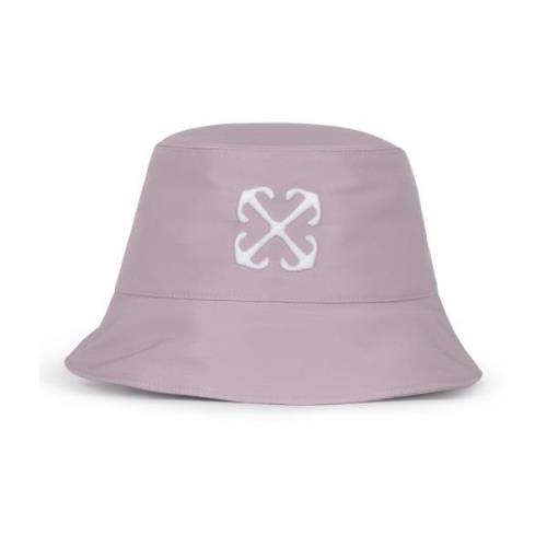 Burnished Lilac White Arrow Bucket Hat
